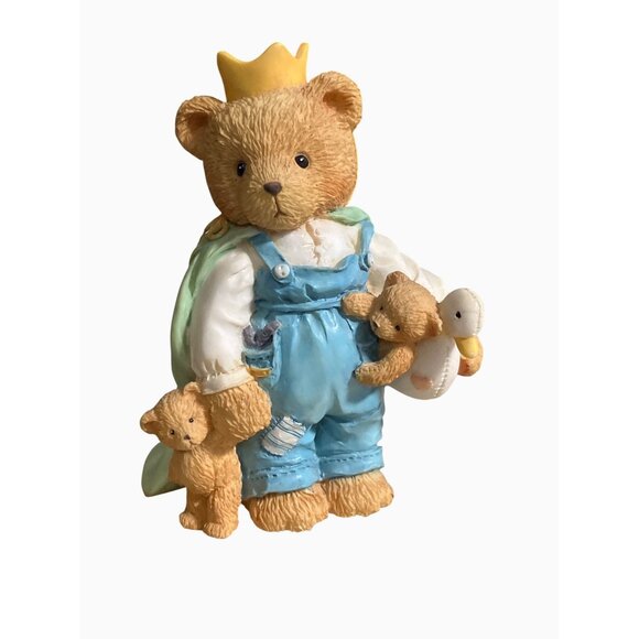 Cherished Teddies Wilbur My Gift Is Sharing Bear Figurine One of the Three Kings - Picture 2 of 12